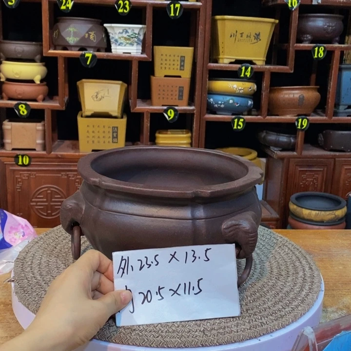 紫砂花盆紫砂艺术