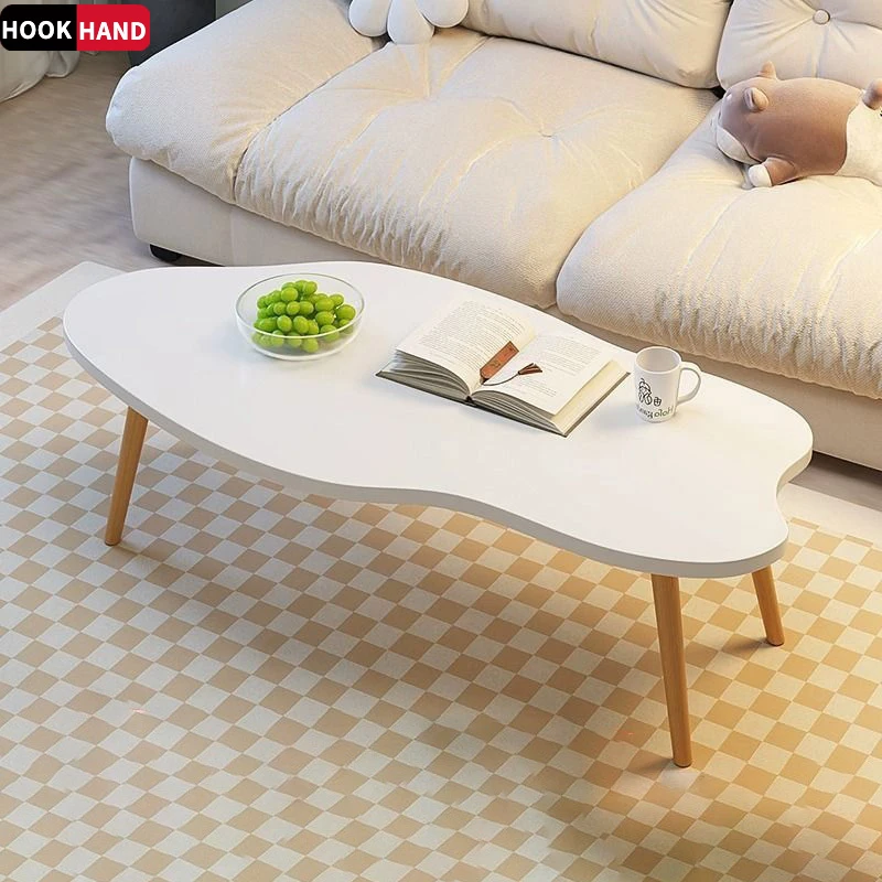茶几小桌子客厅家用简约现代茶桌创意小户型云朵茶几桌简易阳台桌