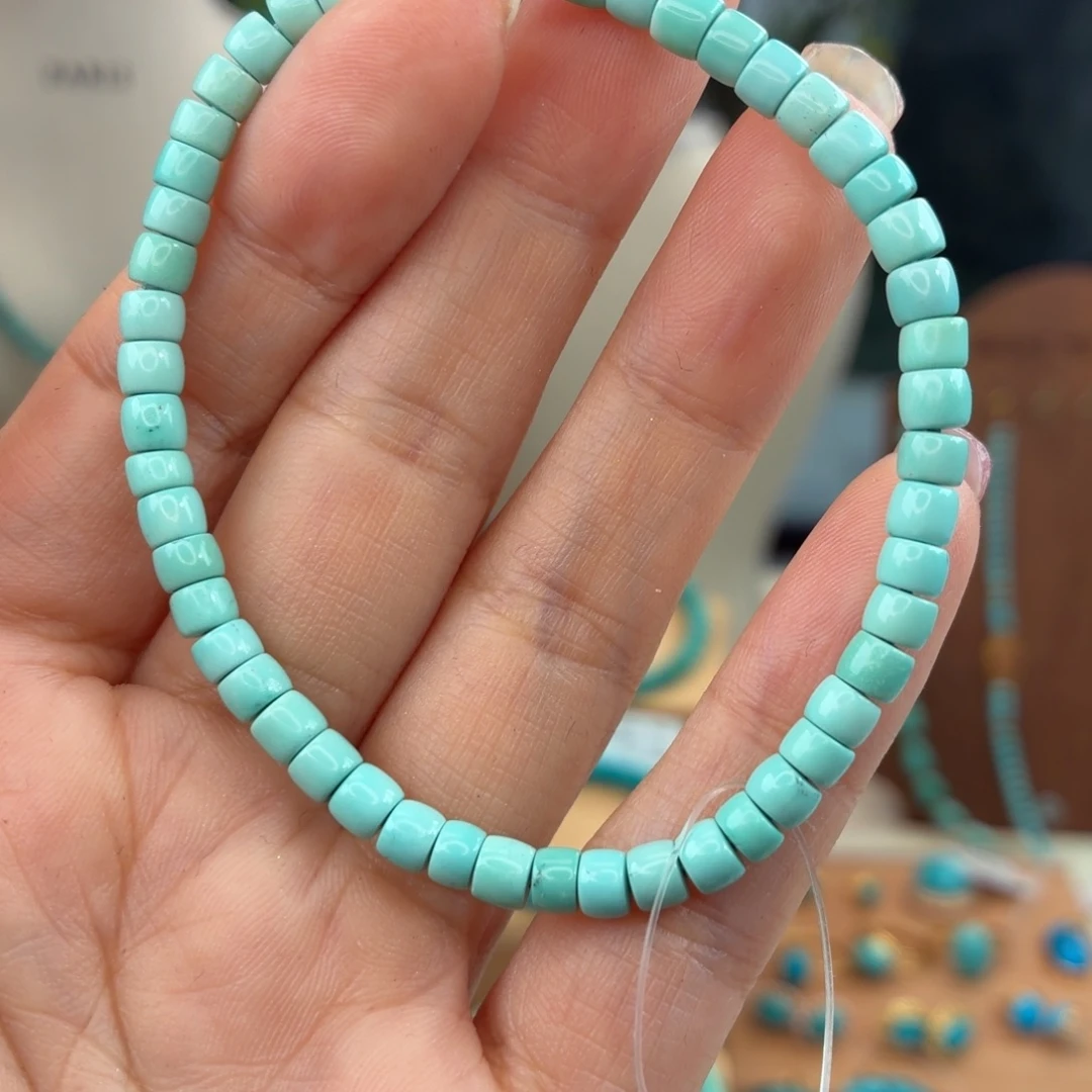 绿松石未镶嵌手链