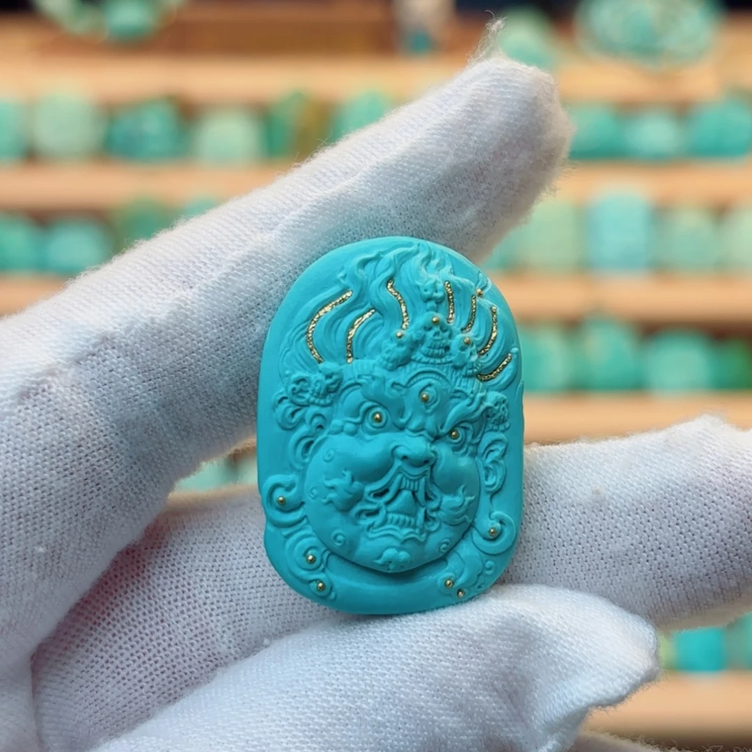 绿松石未镶嵌配饰