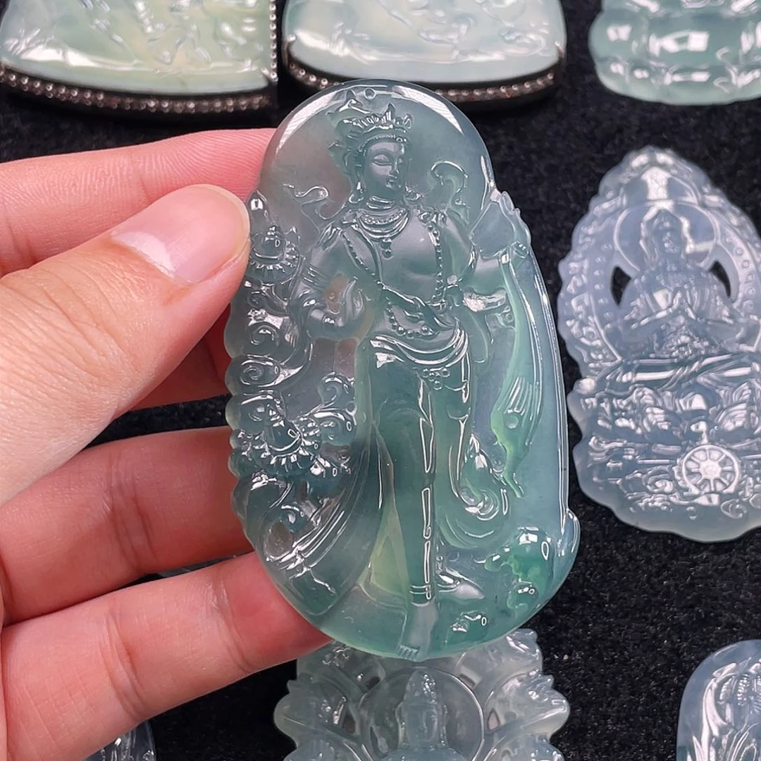 颈饰未镶嵌翡翠6，