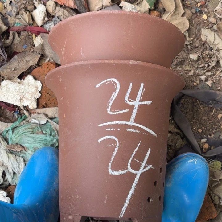 紫砂花盆紫砂的颜色