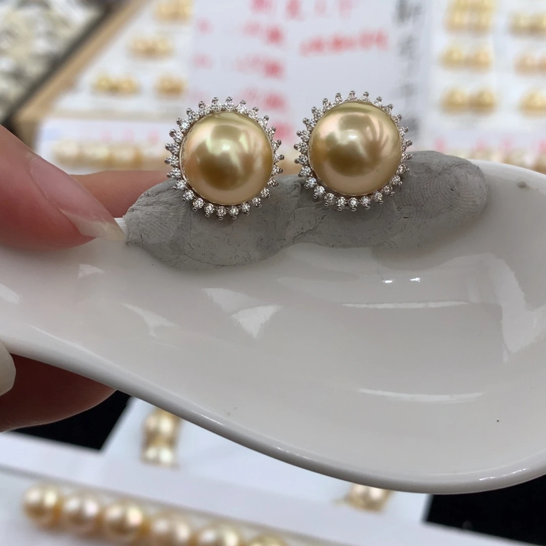 未镶嵌裸珠海水珍珠裸珠不含配件