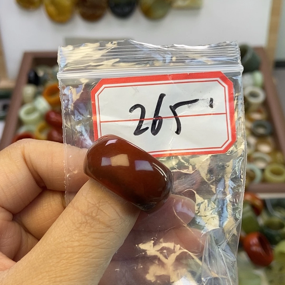 浇***花蛇纹石玉未镶嵌戒指