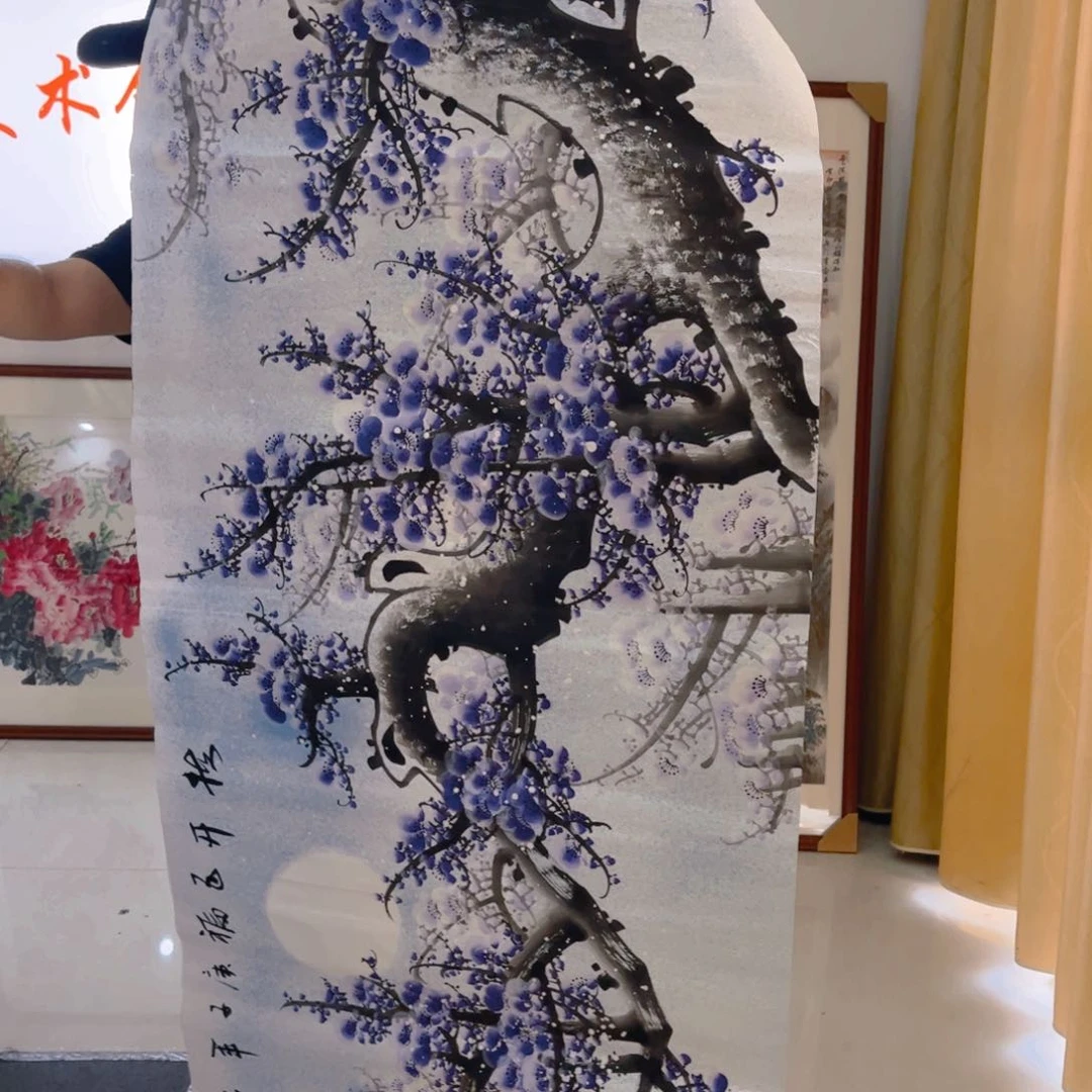 国画LH精品手绘单幅任发