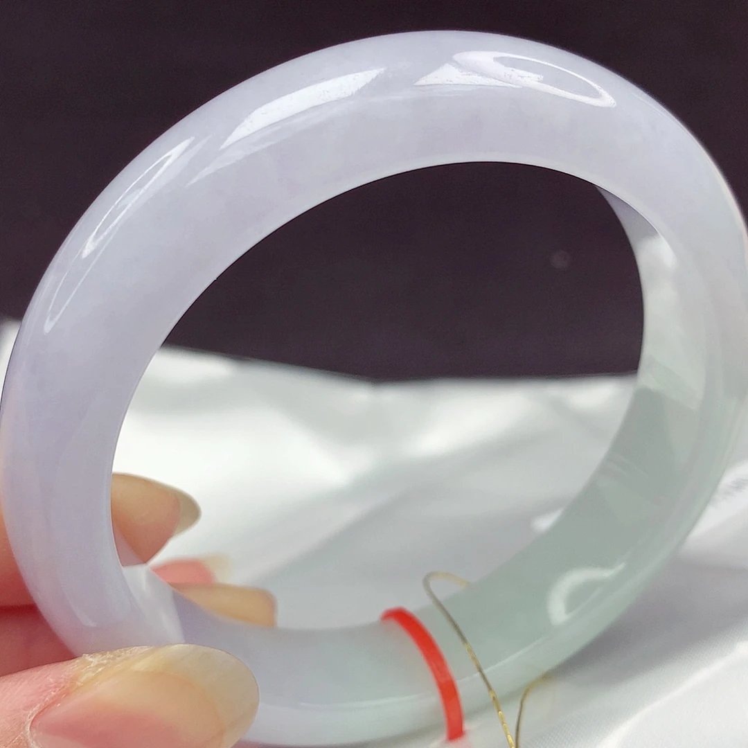 翡翠未镶嵌手镯57圈012