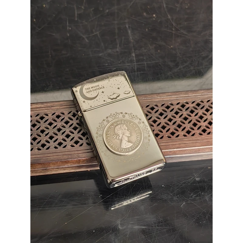 芝 DB 仟巧黑钛六便士  打火机*