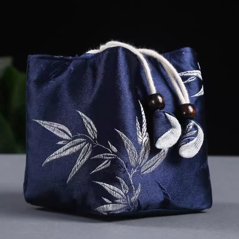 茶道配件布包快客杯便携旅行茶具收纳包茶杯茶壶包 茶事包