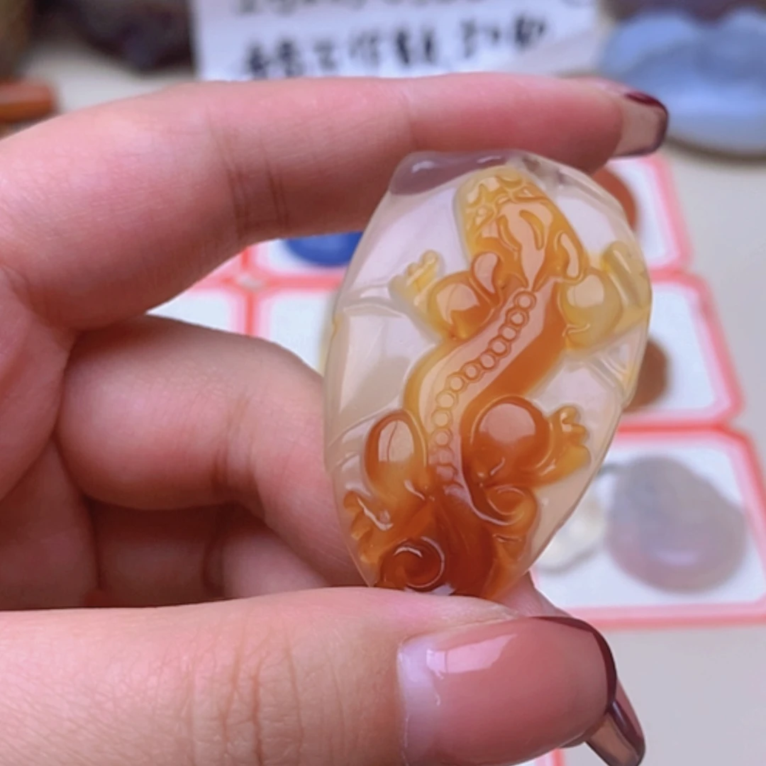 【闪购商品】玛瑙/玉髓未镶嵌珠宝半成品福*