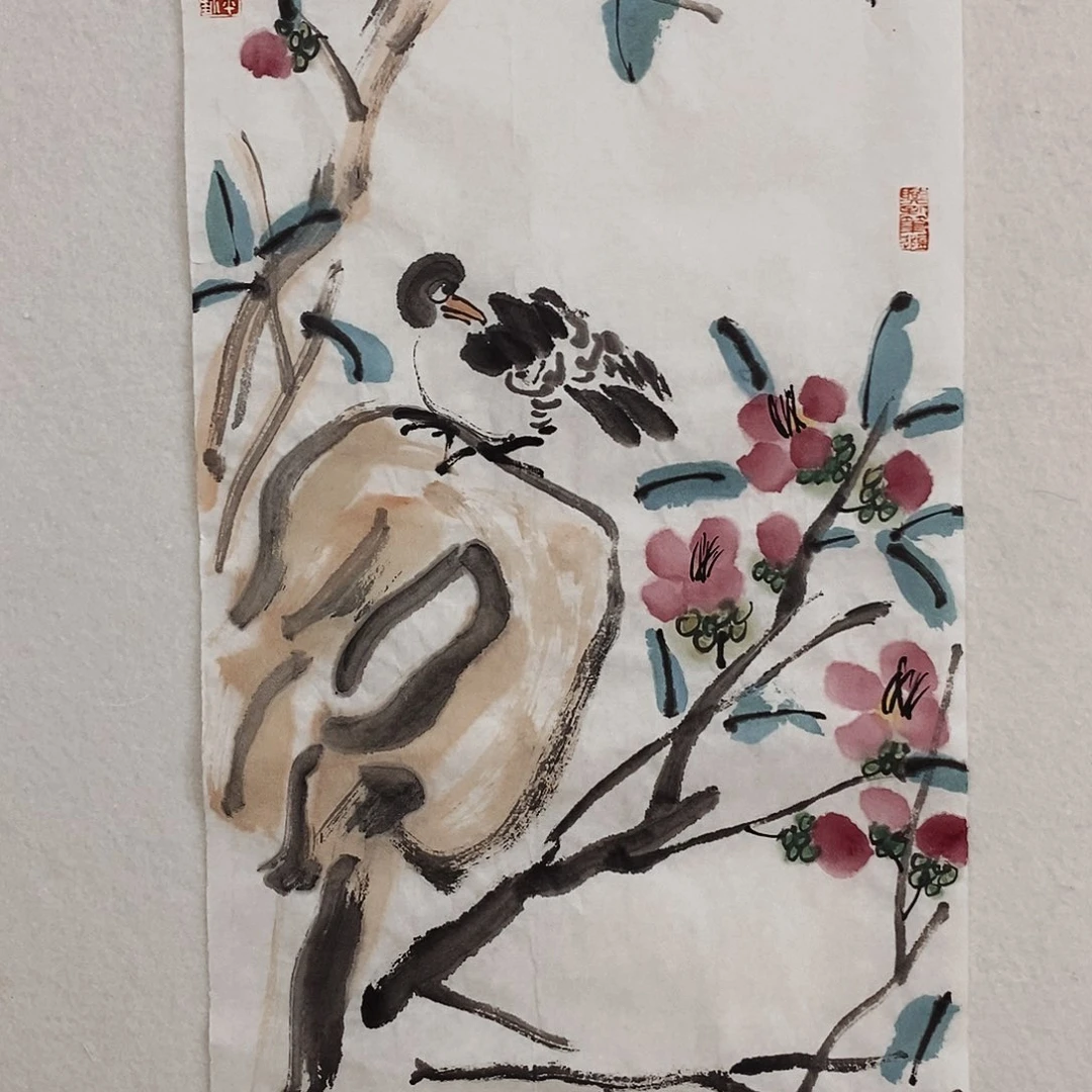 国画书画作品多次参加全国书画大展