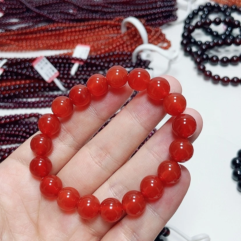 【闪购商品】手链未镶嵌石榴石蕾*