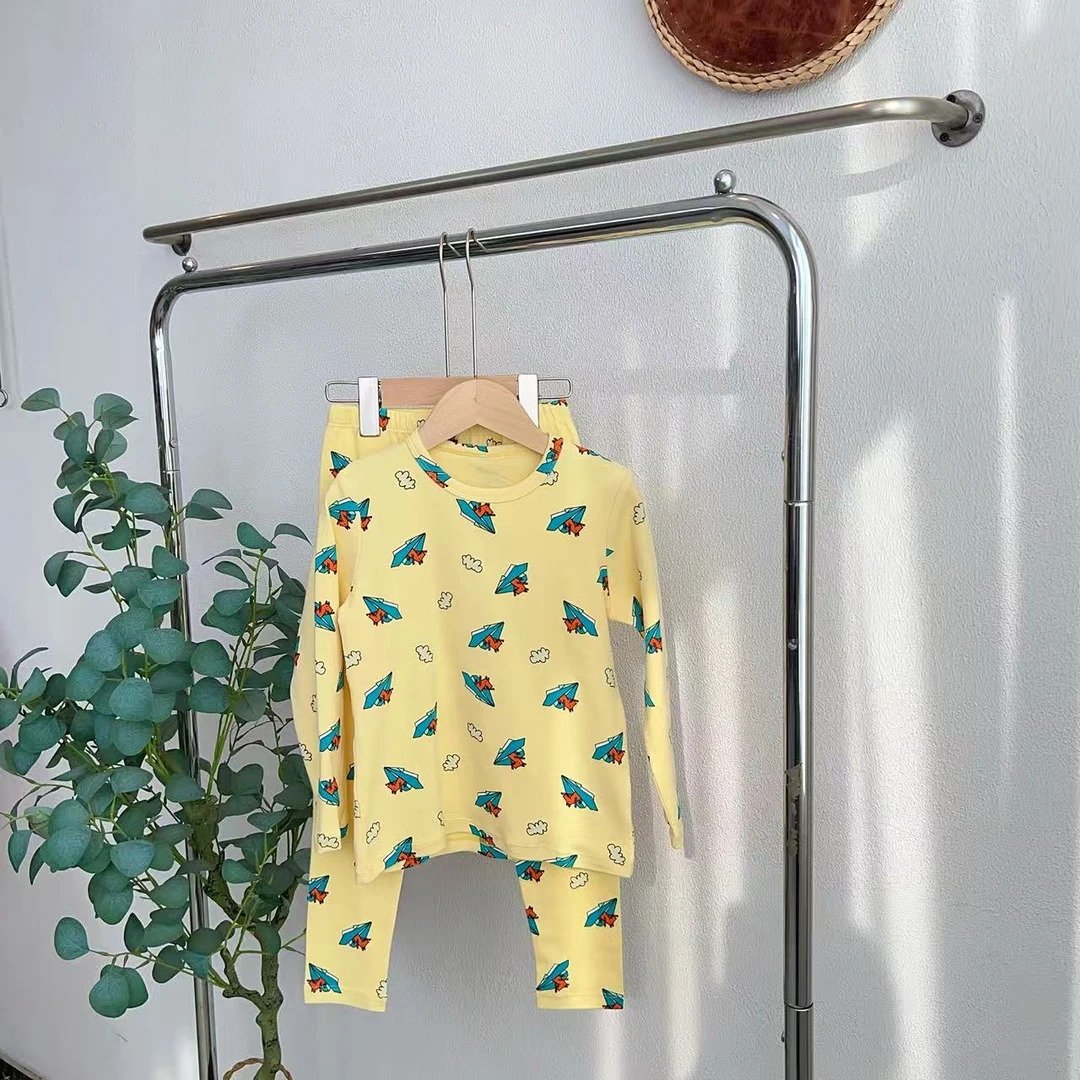 9154韩亮黄千纸鹤家居服