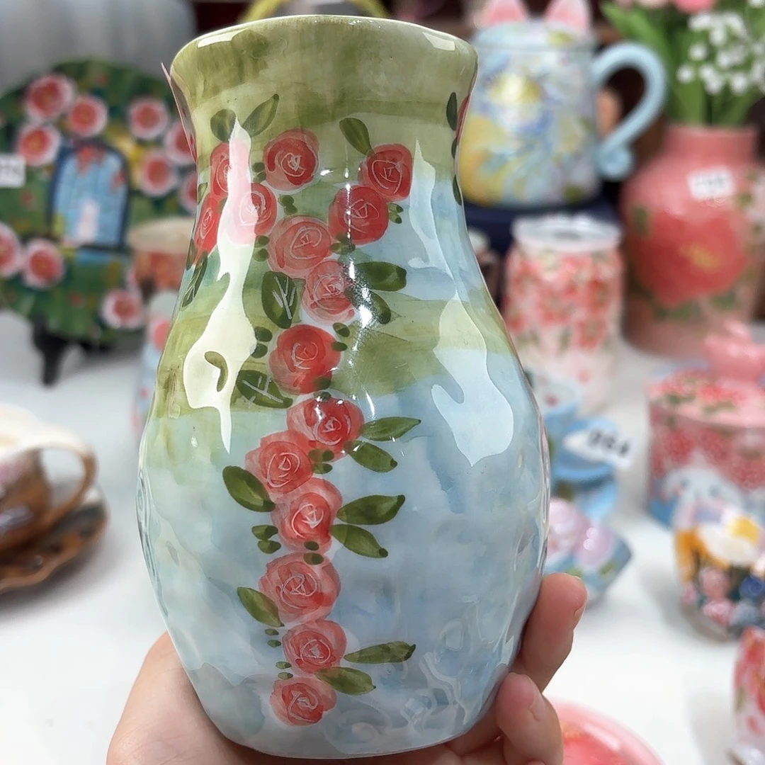 星***耀景德镇手绘高温釉下彩陶瓷茶具