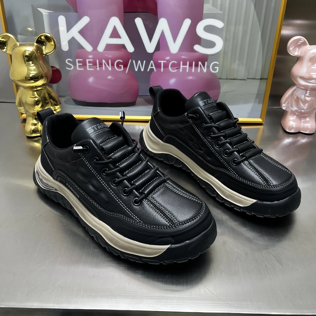 2526春秋平跟减震胶粘平底车缝线中帮休闲时尚休闲鞋