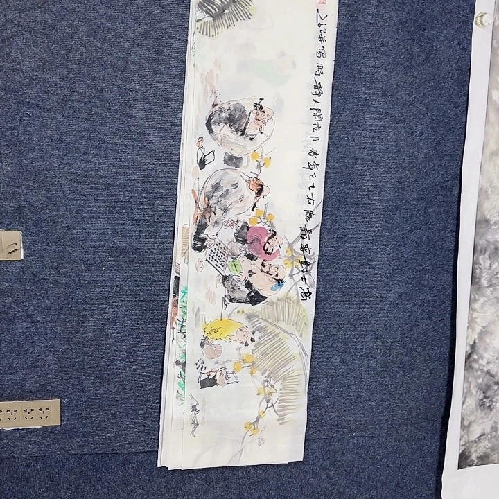 国画国画人物作品