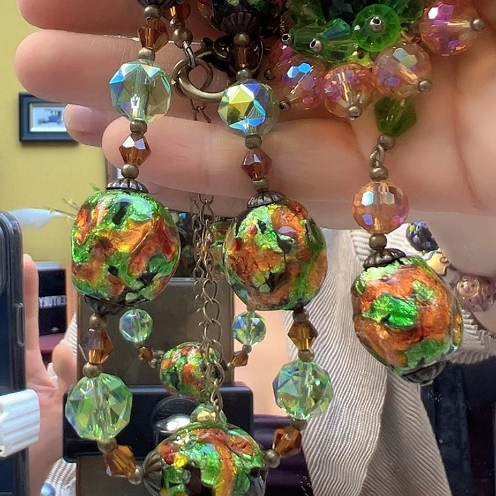 琉璃颈饰牵*猪编号247 项链