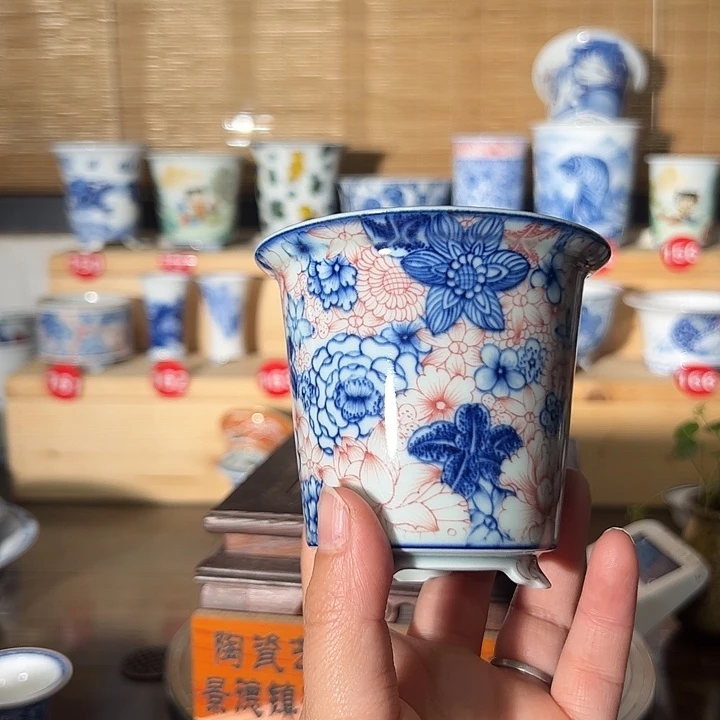 走**野墨奈手绘陶瓷摆件