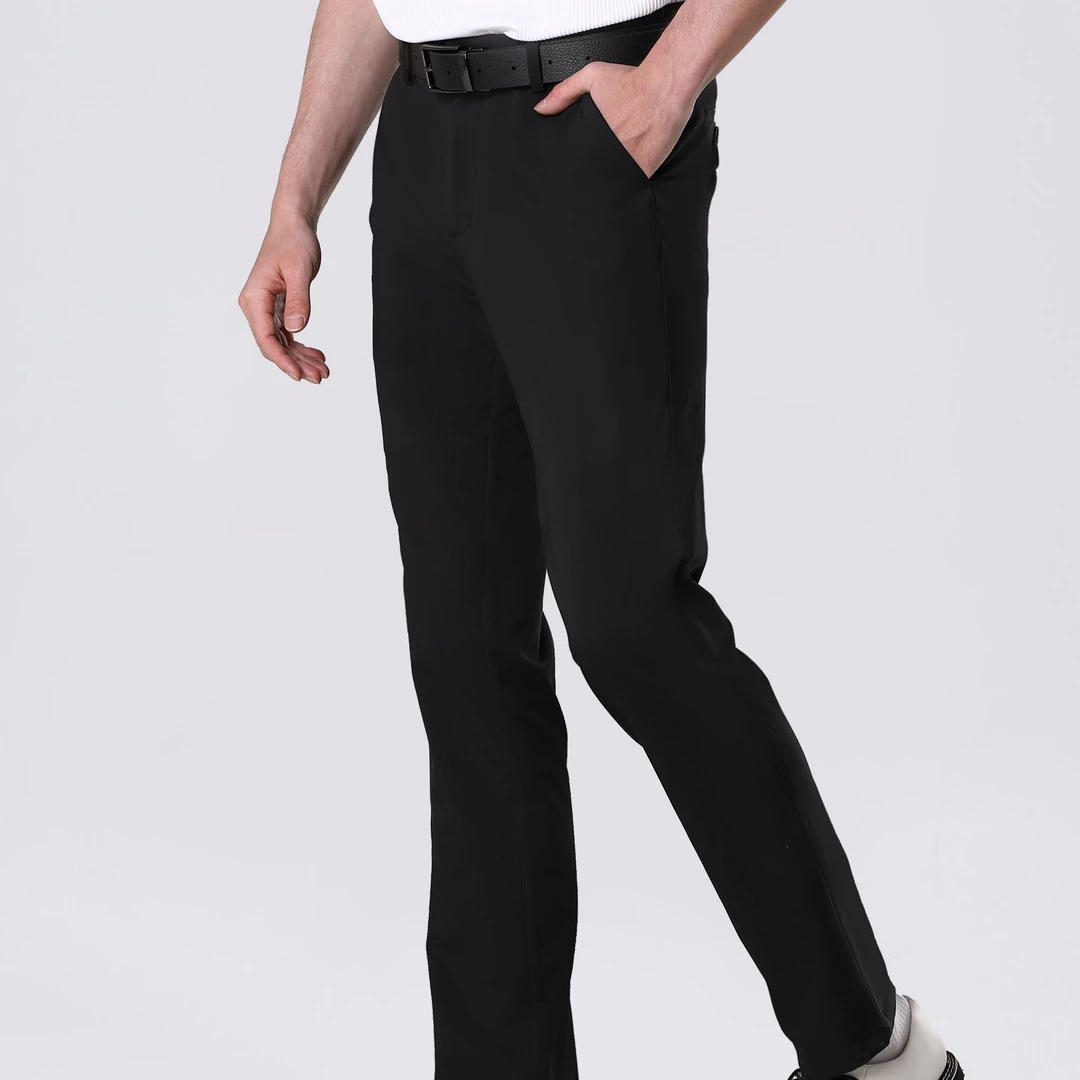 790春秋新款高尔夫透气长裤休闲裤子速干裤加厚加密男士长裤秋款