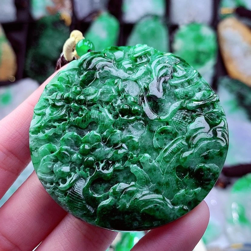 【闪购商品】翡翠颈饰未镶嵌天然