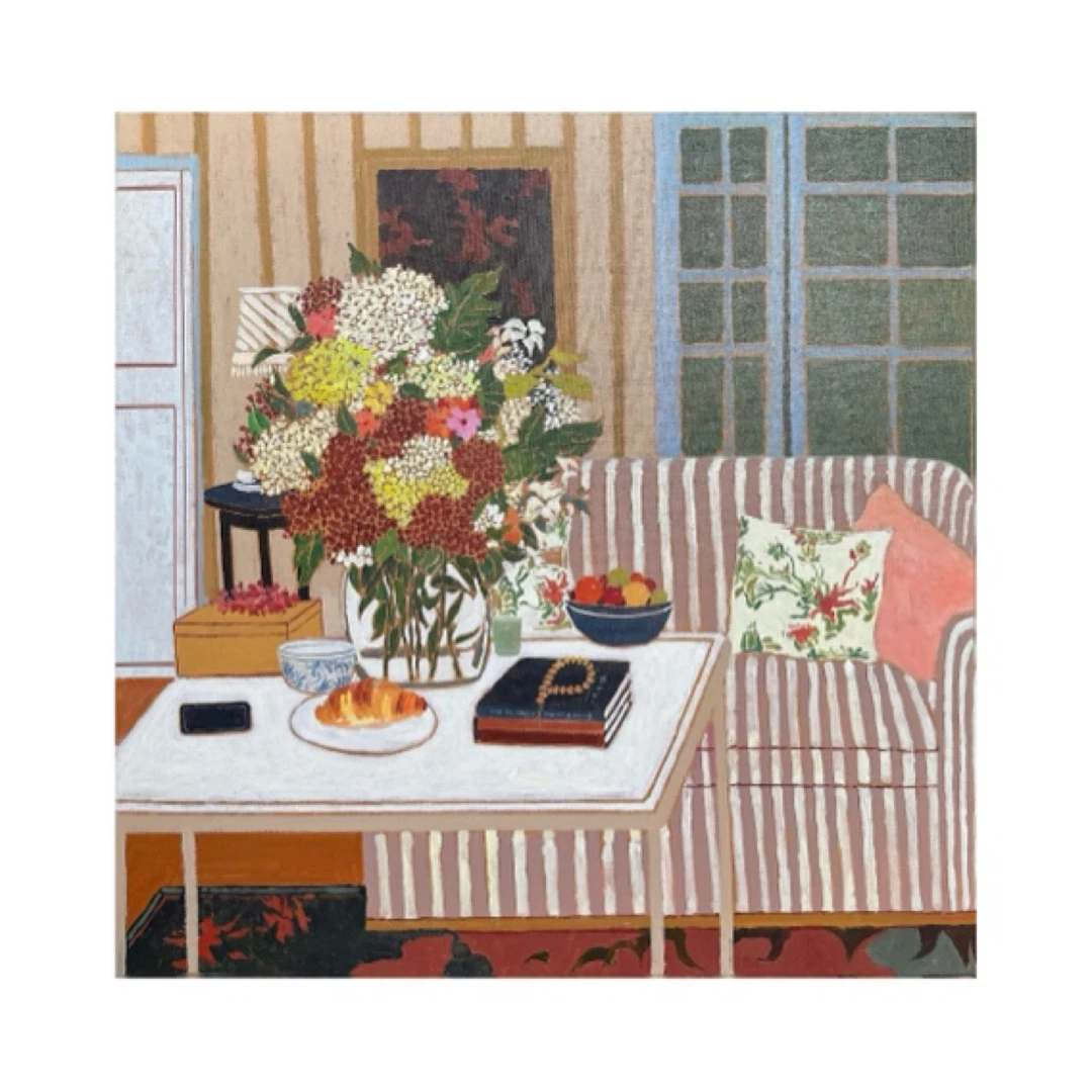 艺术家周光奎【人家小圆满】60*60 原作 孤品