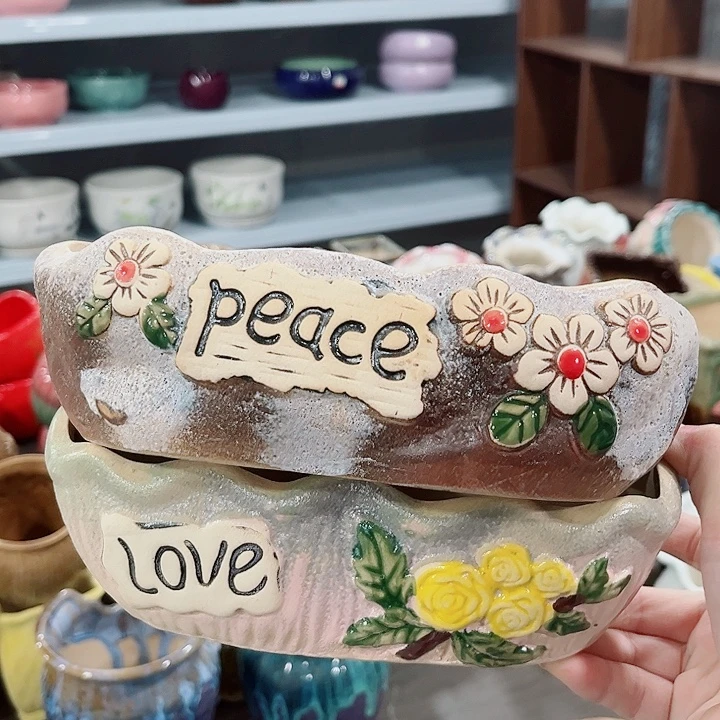 多肉花盆满10元包邮