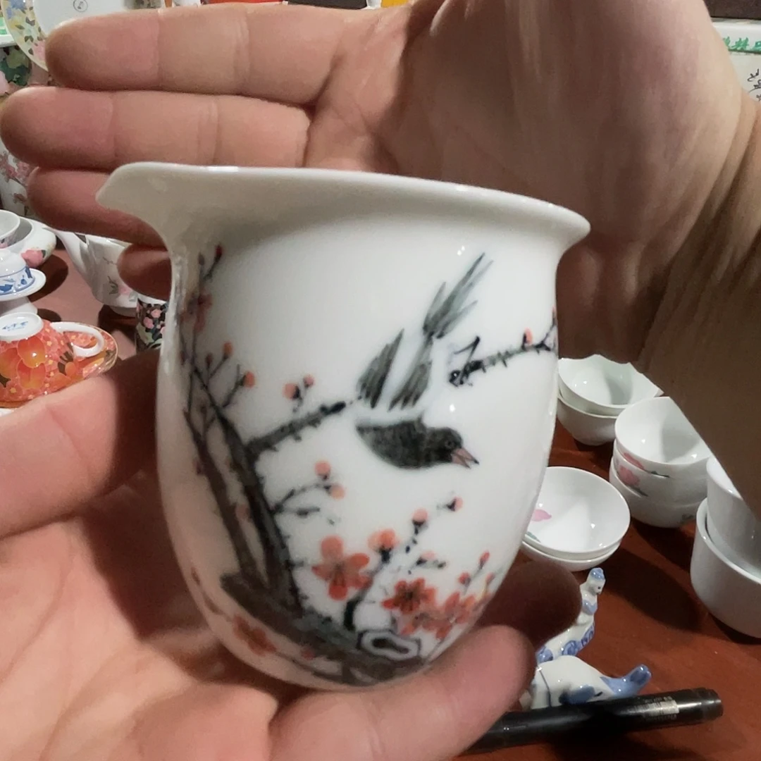 醴陵老厂瓷微瑕慎拍