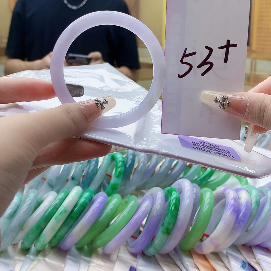 翡翠未镶嵌手镯nn