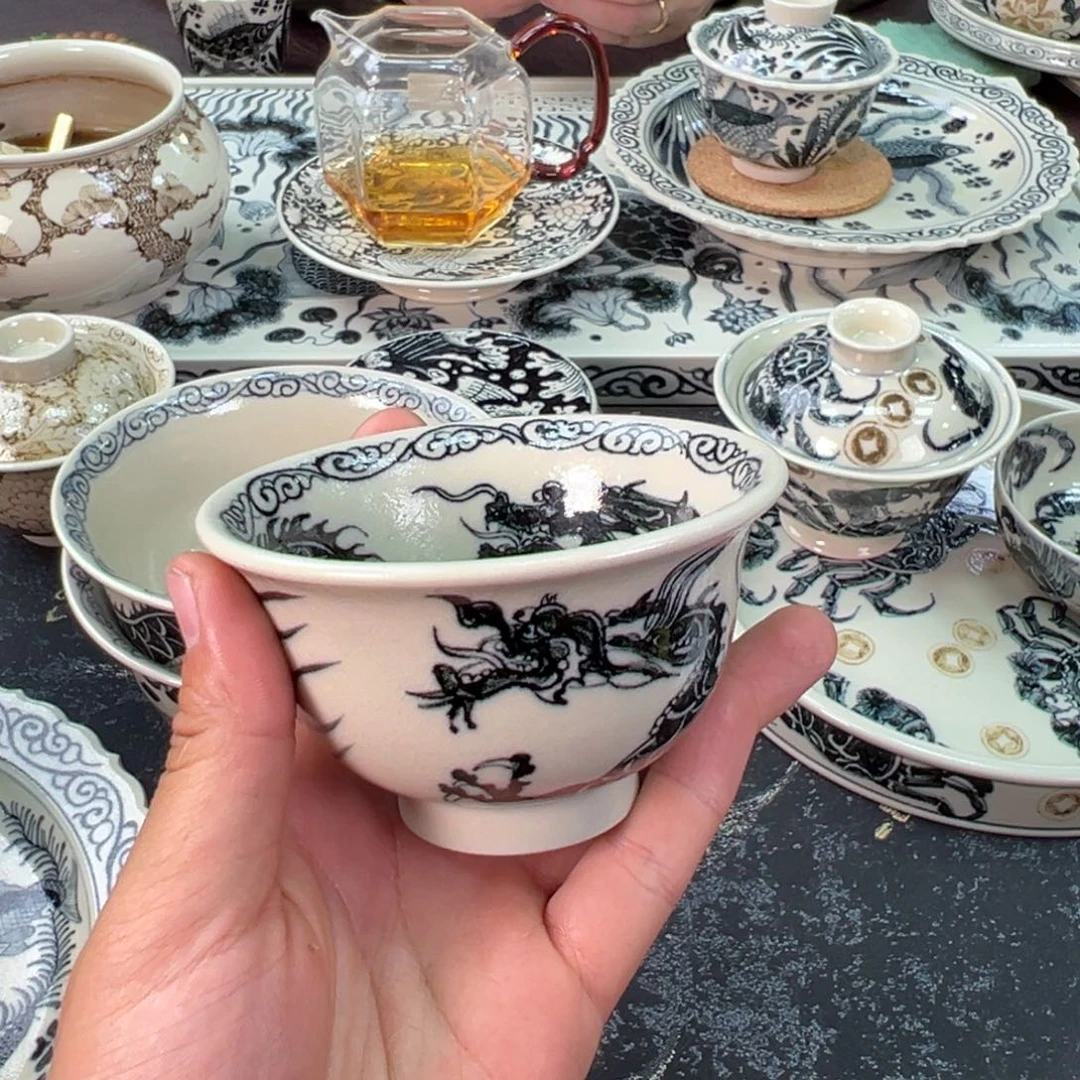 陶景德镇手工手绘陶瓷