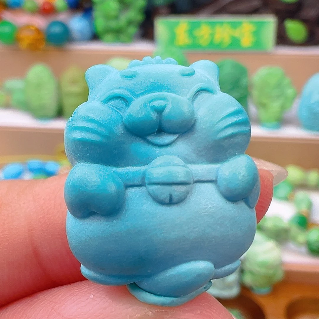 未镶嵌绿松石项链