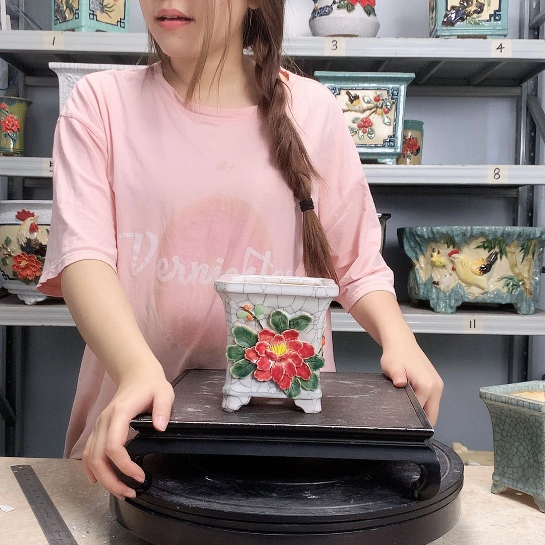 西**汤实物拍摄湾盆石湾盆