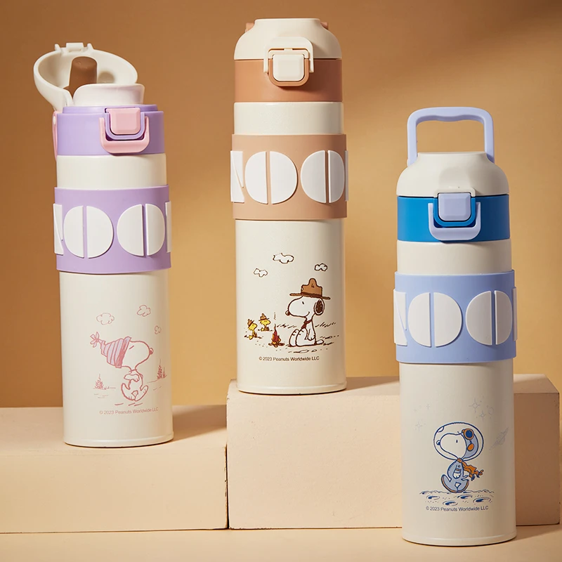 史努比 直饮保温杯 316不锈钢 500ml