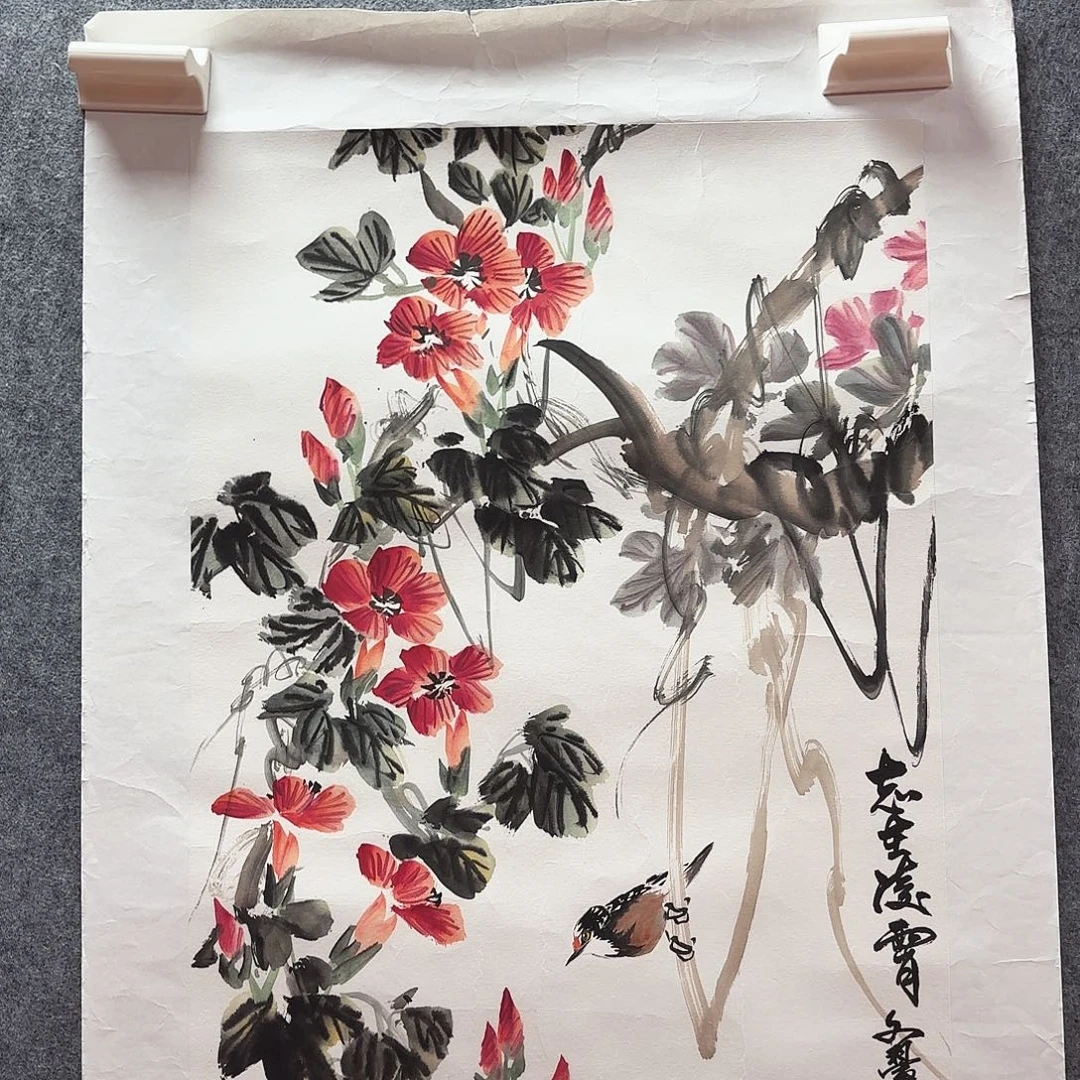 书法贾文辉老师亲笔手绘