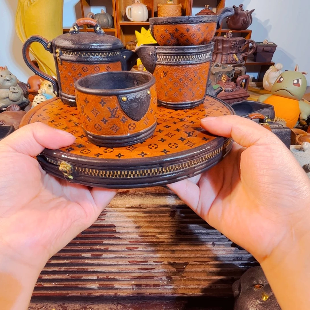 铭***装紫砂茶壶纯手工制作过程就是