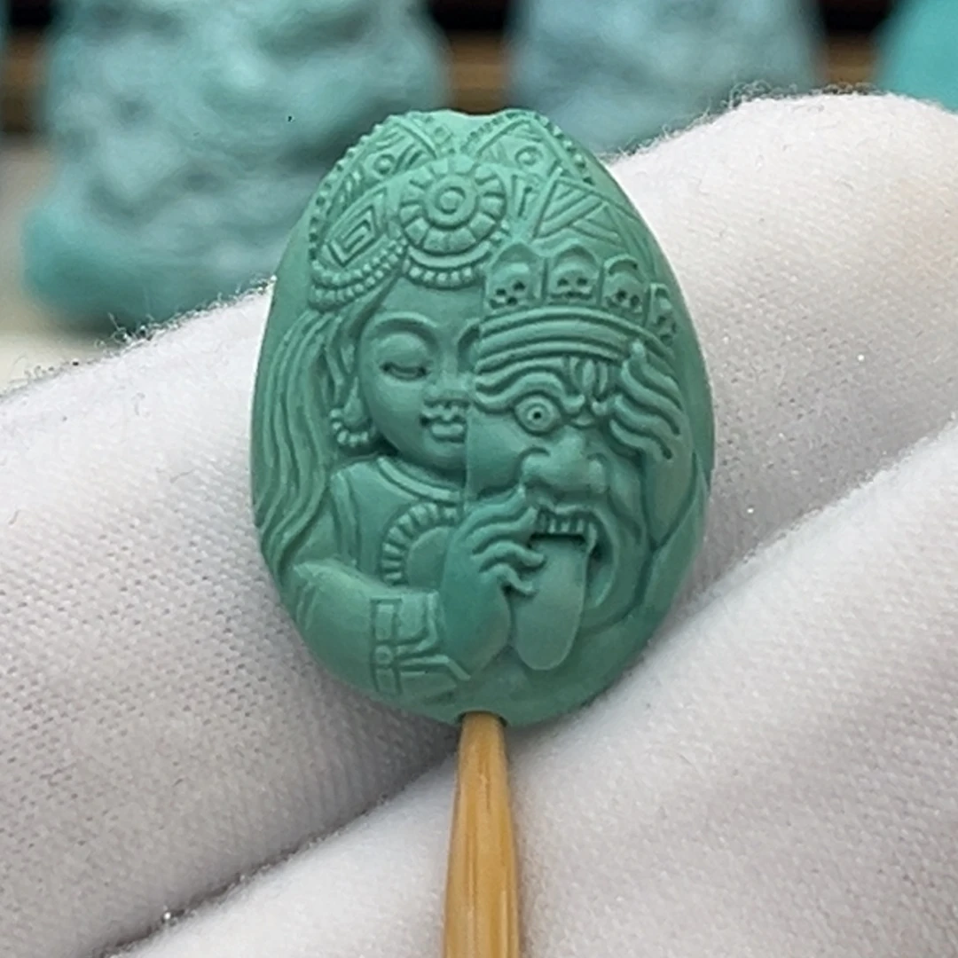 绿松石未镶嵌珠宝奇石