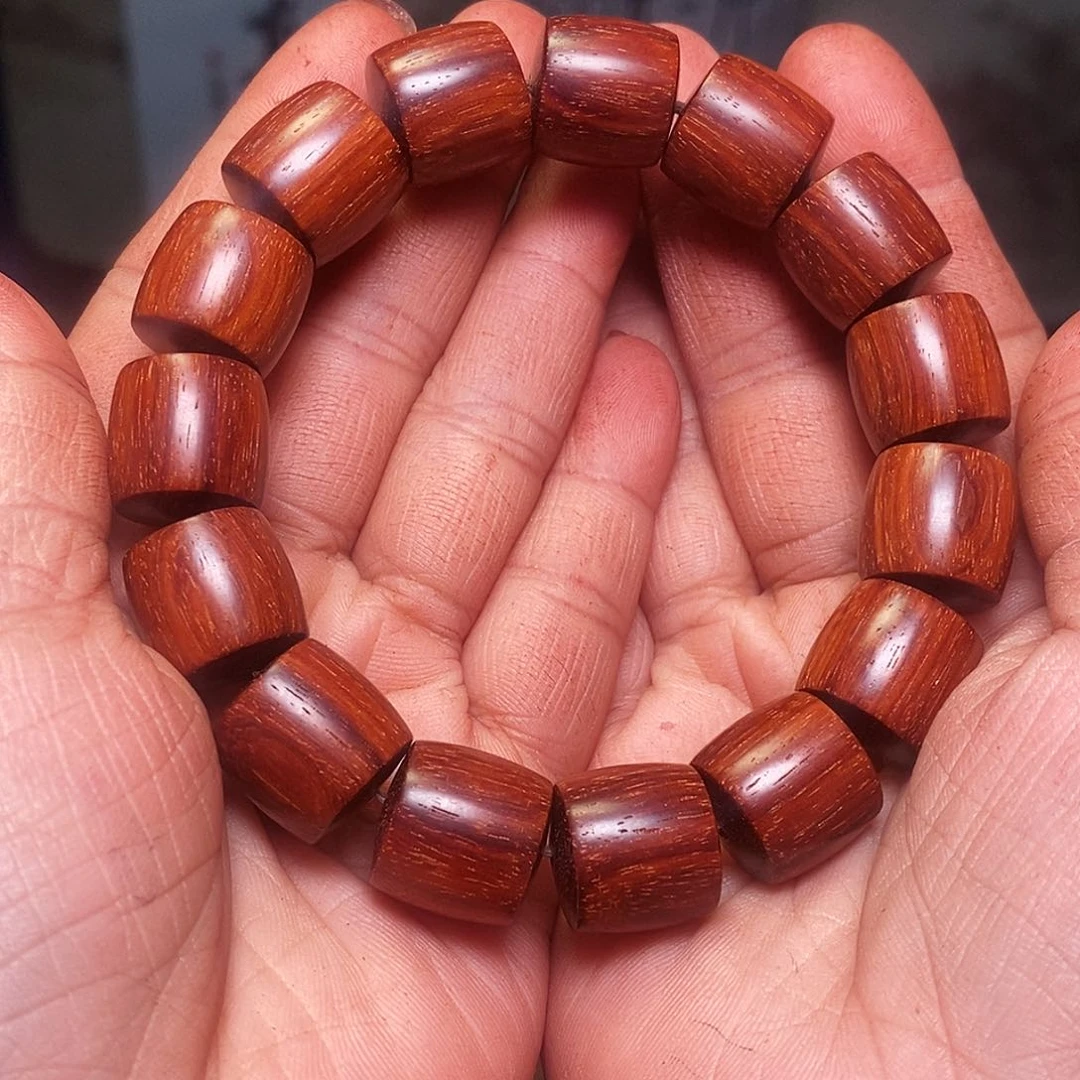 檀香紫檀（小叶紫檀）手串用****515桶珠