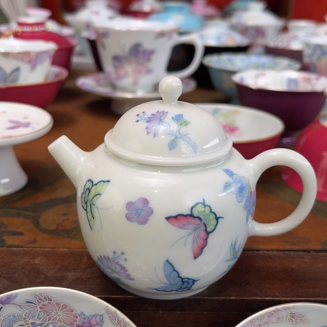 景德镇纯手绘陶瓷茶具