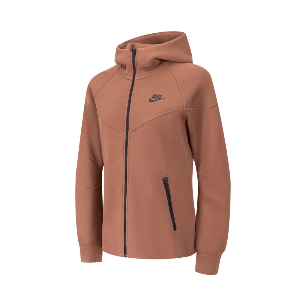 【耐克专属】NIKE女子AS W NSW TCH FLC WR FZ HDY外套FB8339-218