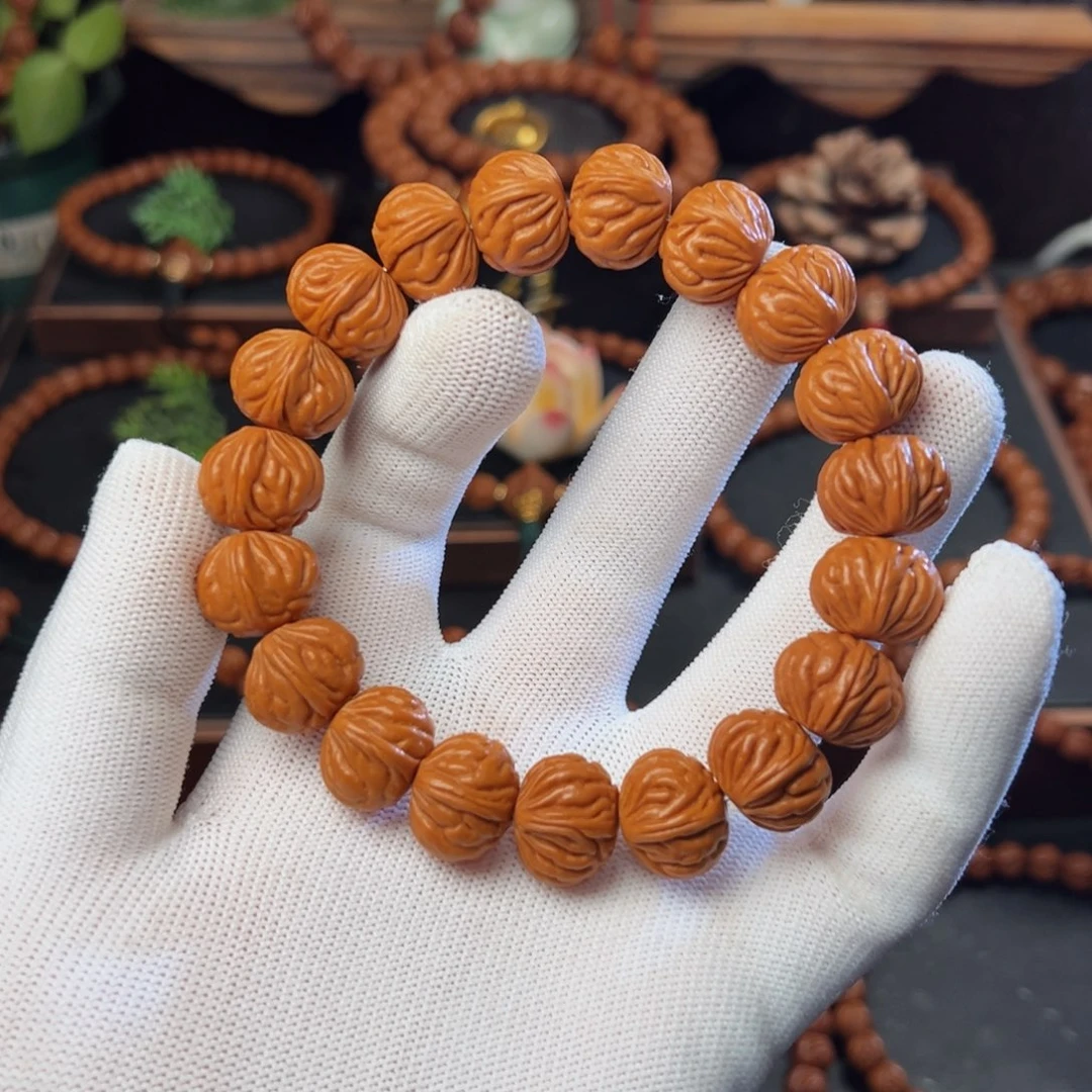 吊坠桃核A****）16野生玉脊龙