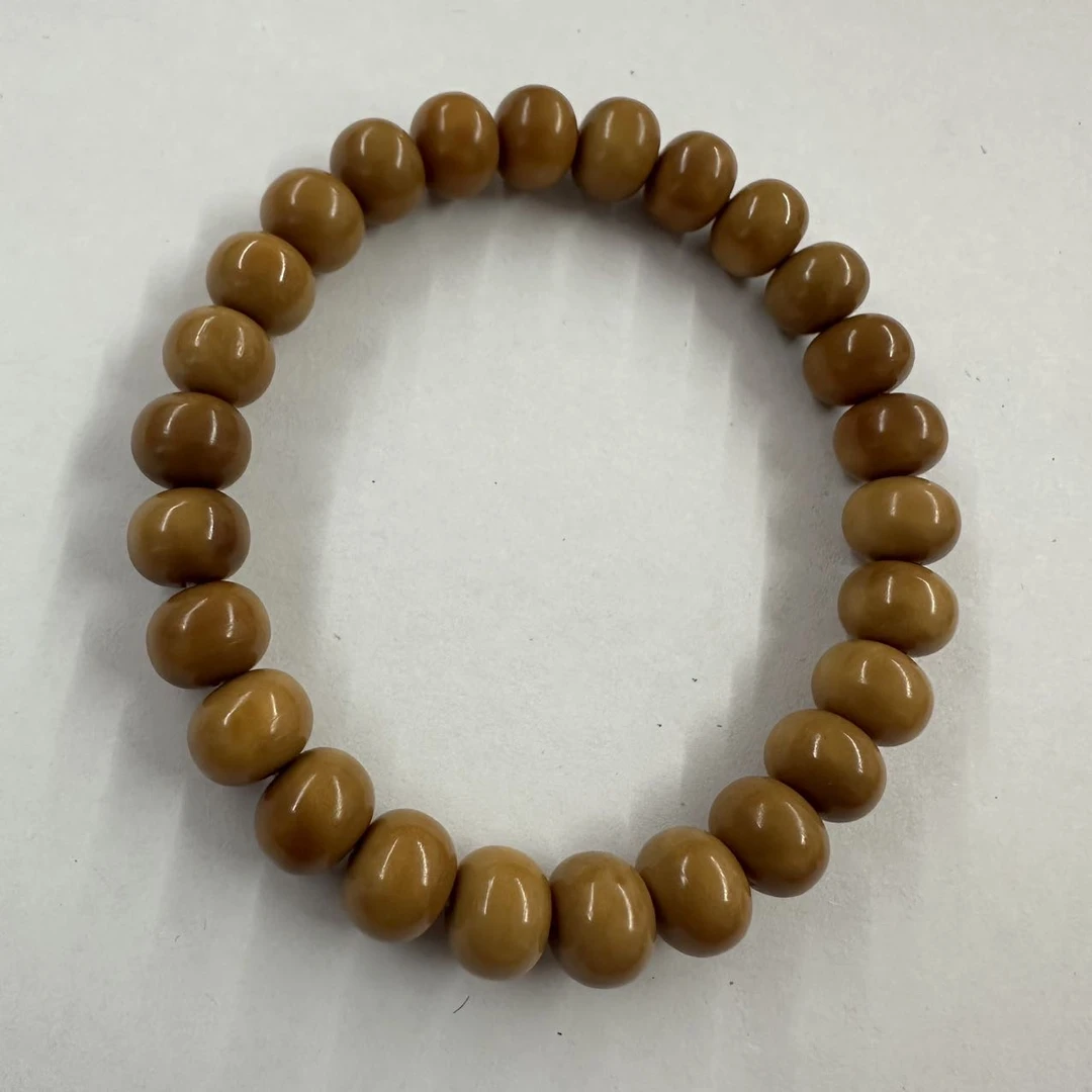 【曹美丽精选】H64421-龙脊算盘单圈手串-9+mm