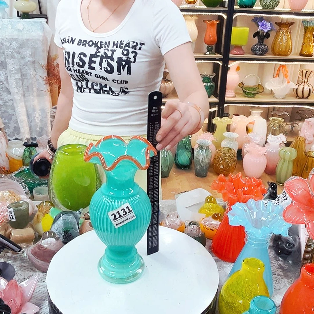琉璃2131 家悦花器摆件福利