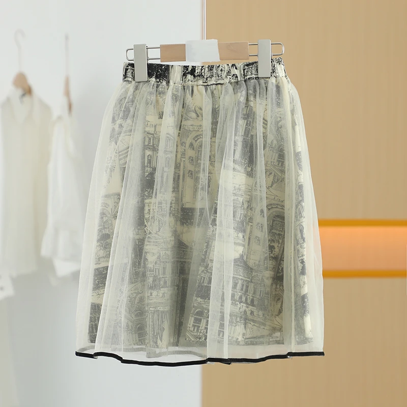 【半价q仓-唐长老自营】货号48900童装春秋百搭半身裙YY-TZ