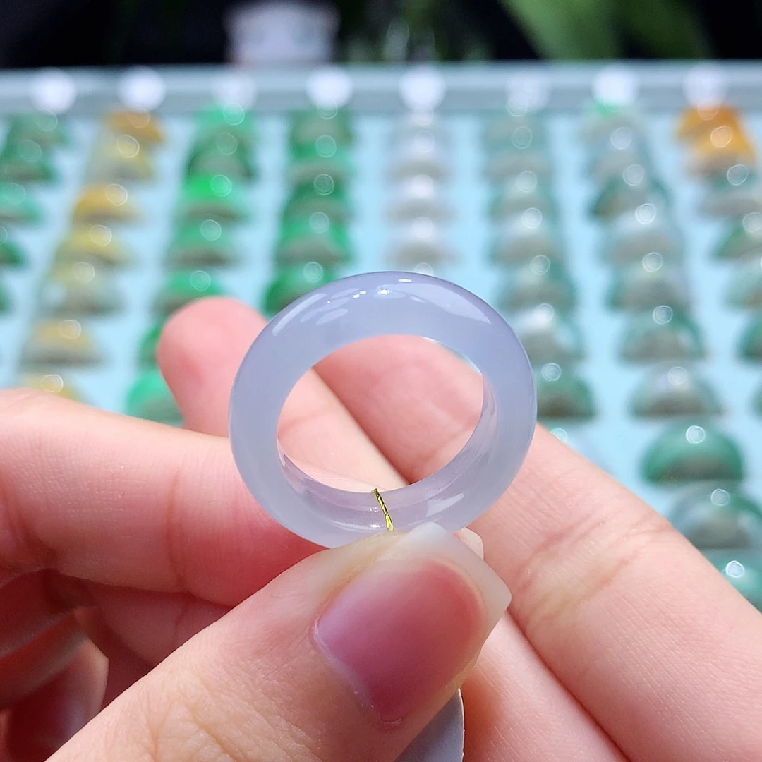 翡翠戒指未镶嵌12圈