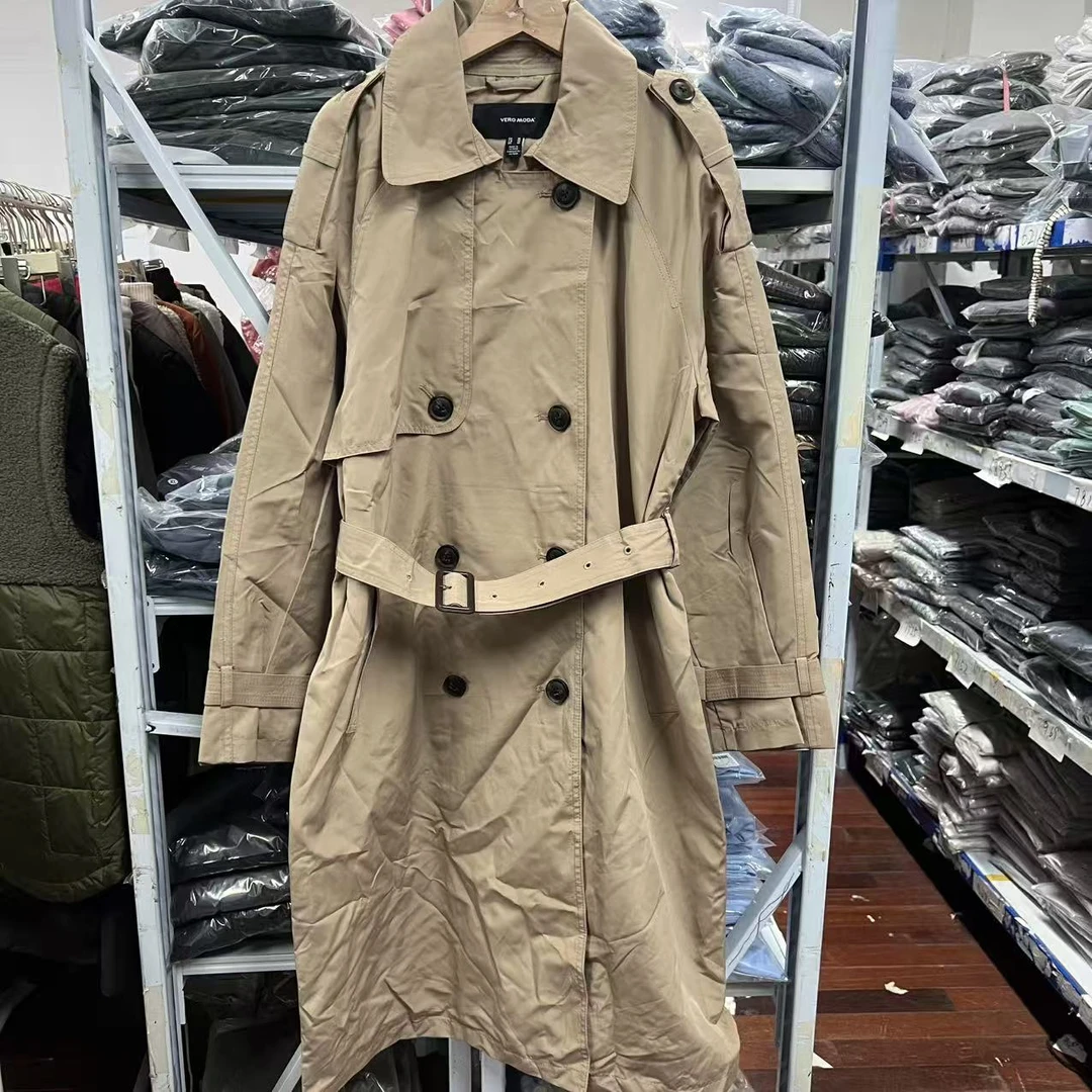 福惜 欧单女士风衣外套 7962 7966