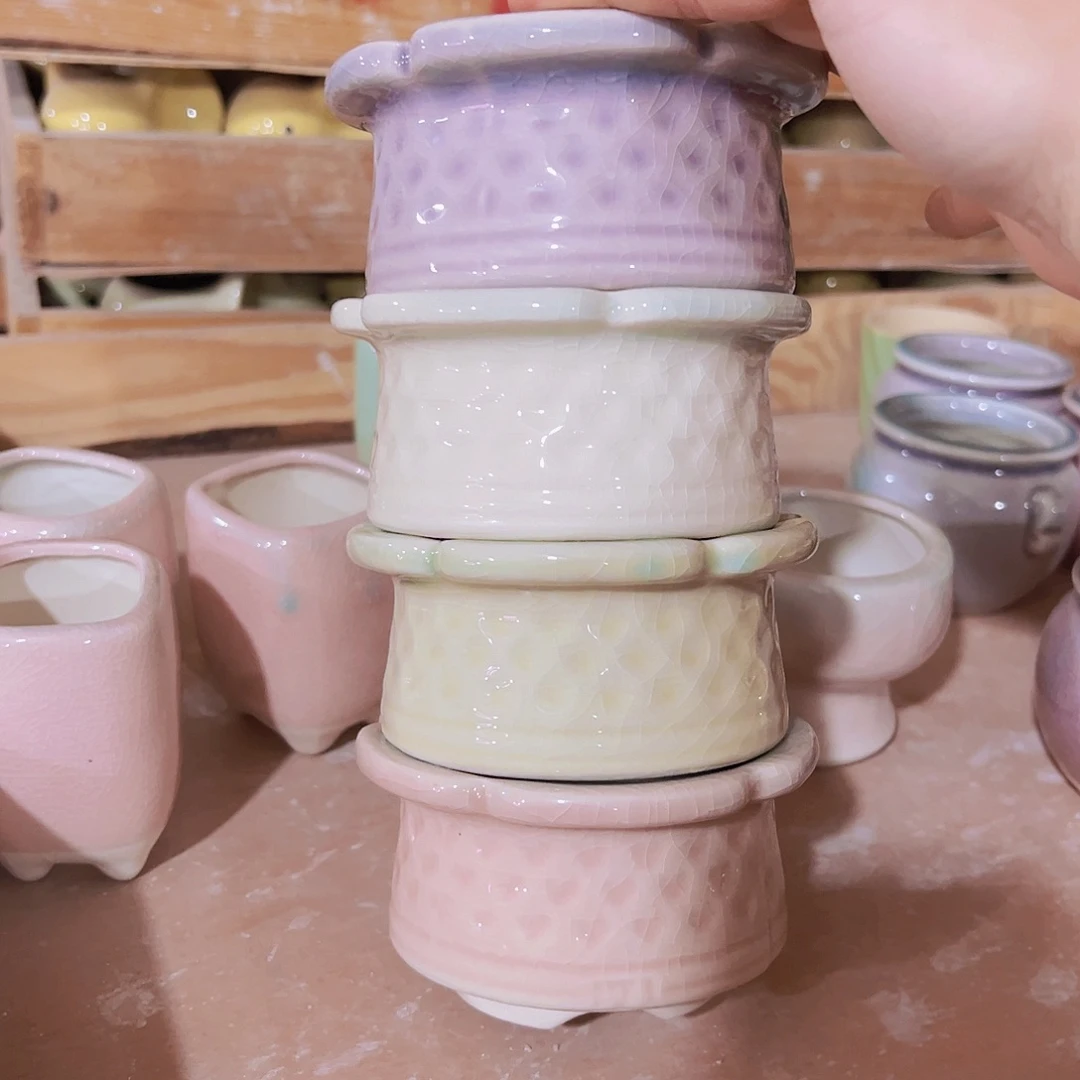 陶瓷花盆当场凑满12包邮