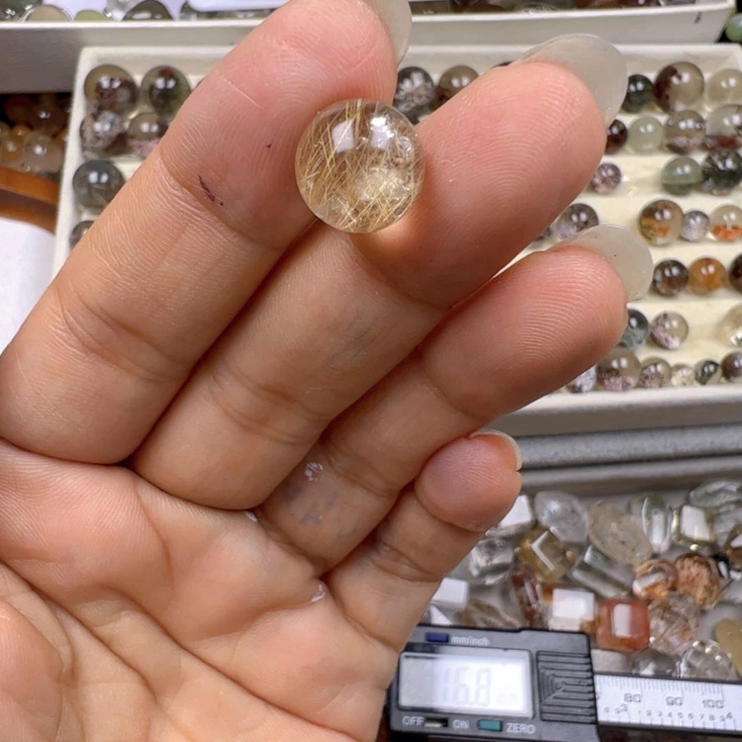 辛***t水晶手串银S925镶嵌