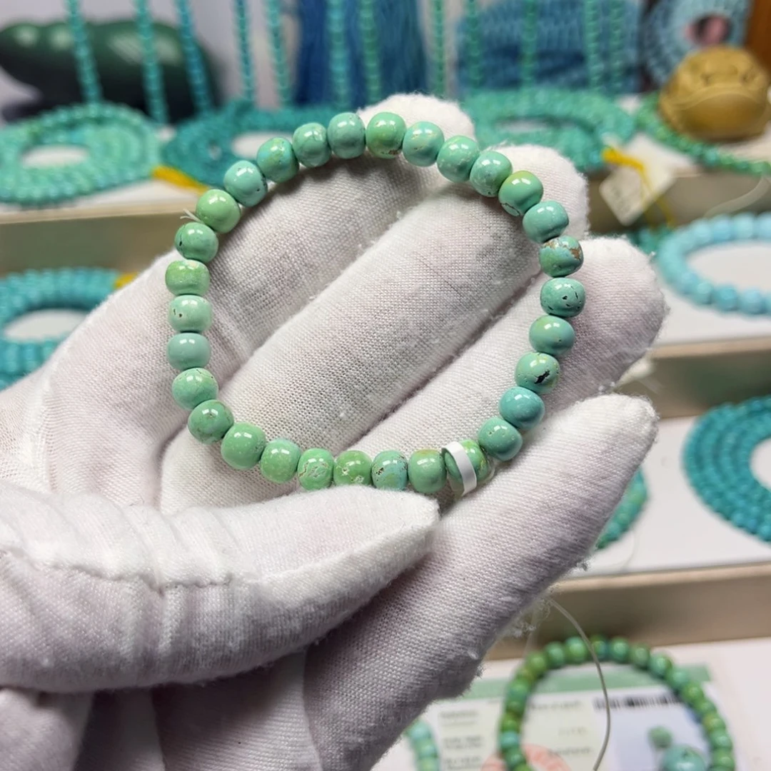 绿松石未镶嵌手链