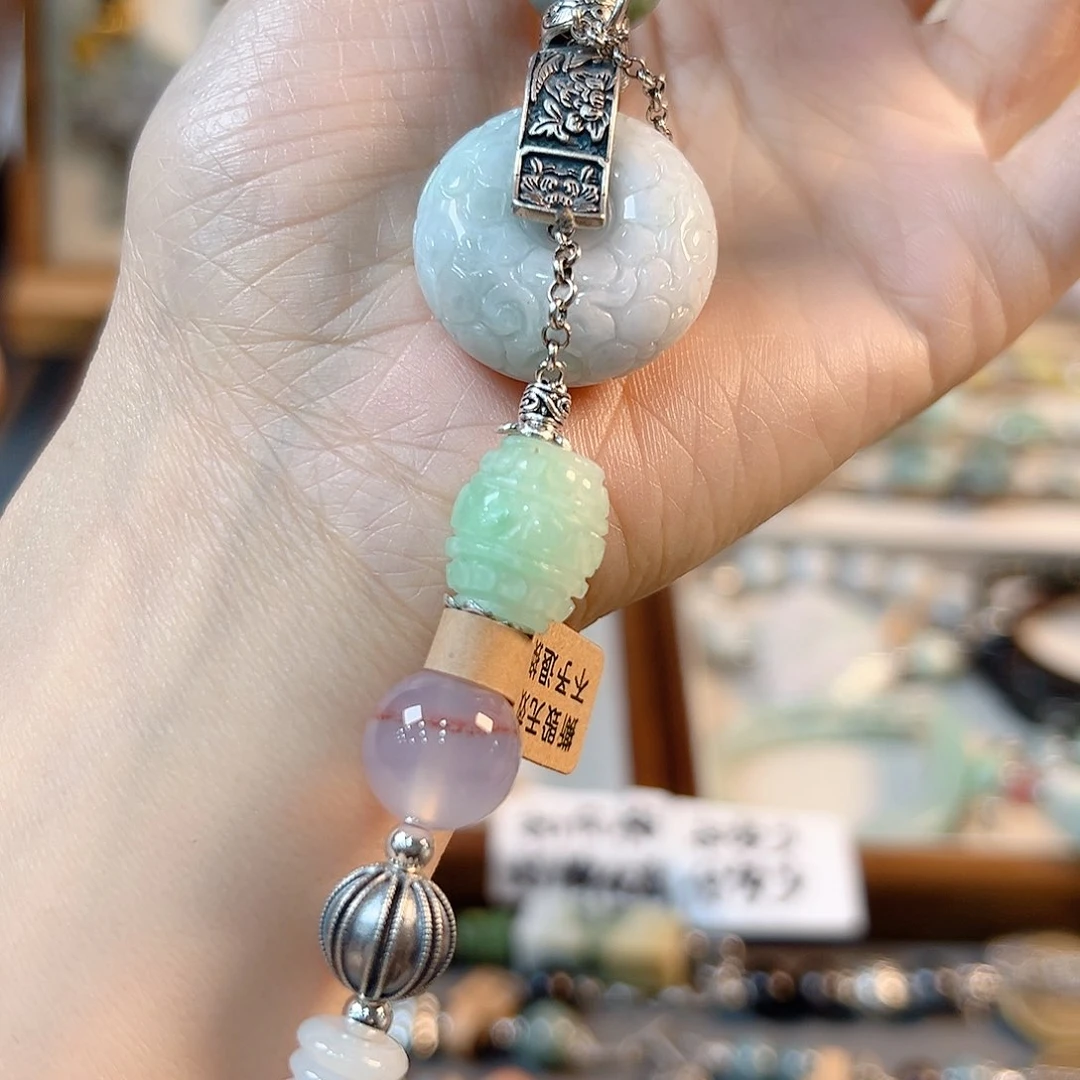 翡翠手链未镶嵌心