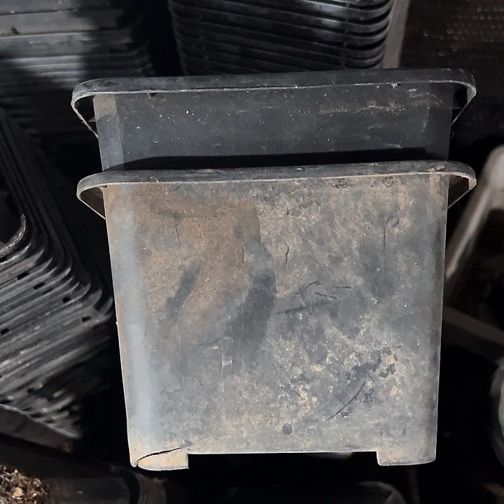 塑料口径17.5高度12黑方一组10个