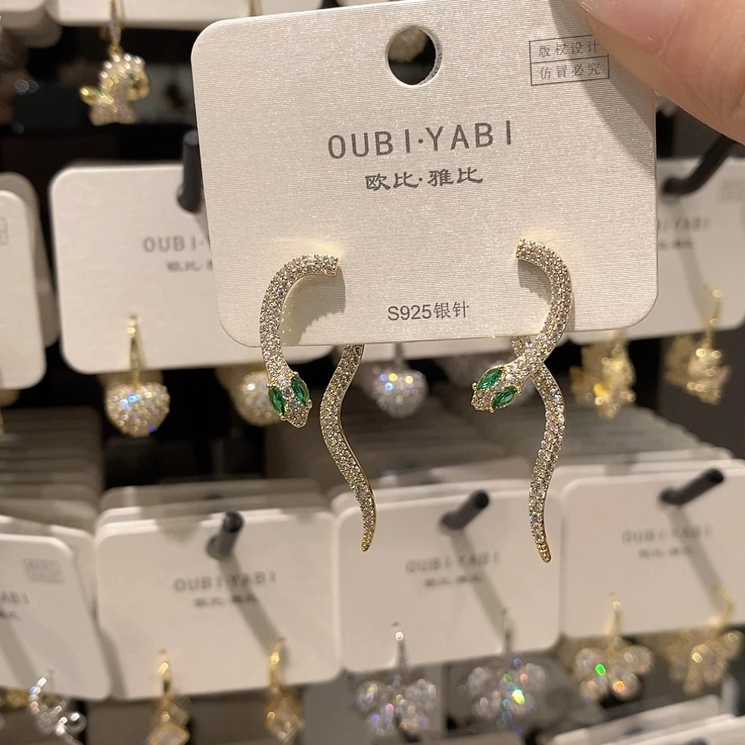 铜合金925银灵蛇金色