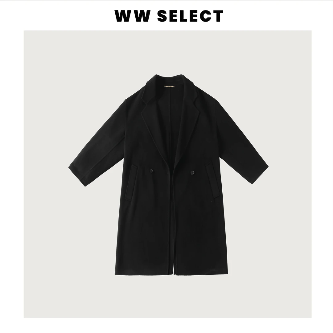 WW私服·中长款羊绒大衣W051